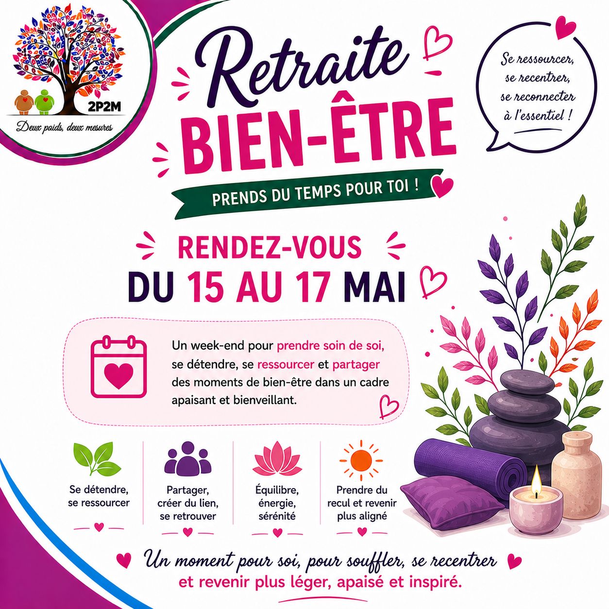 Retraite Bien être et Sportive en Auvergne