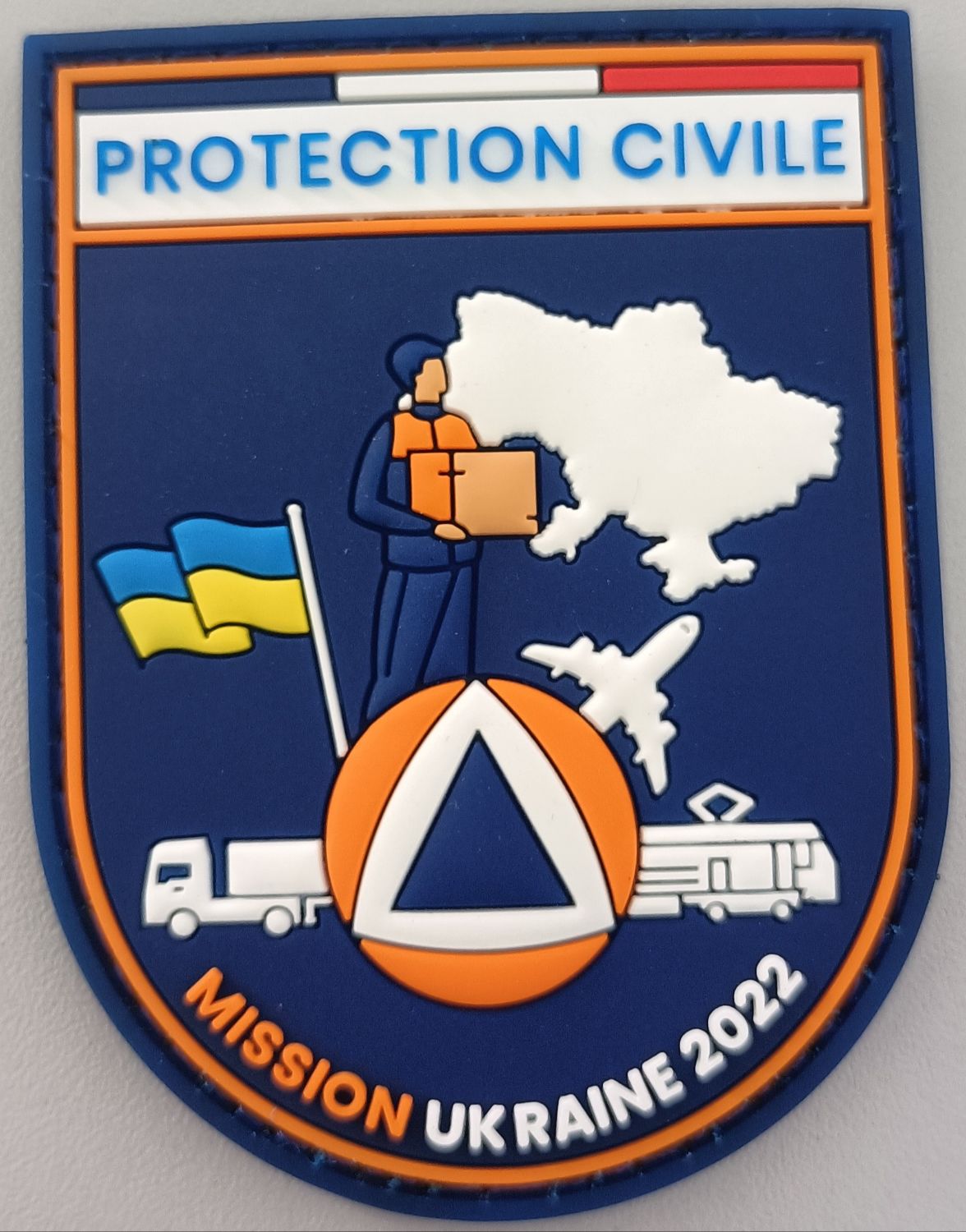 Vente Ecusson Protection Civile Mission Ukraine 2022