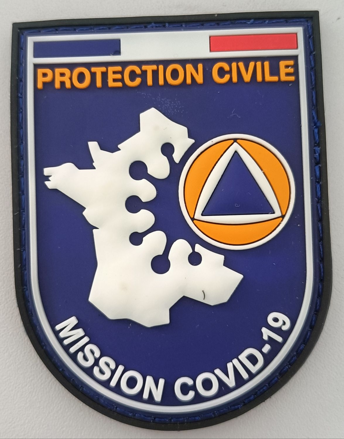 Vente Ecusson Protection Civile Mission Covid 19