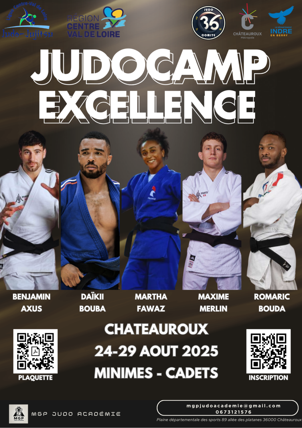 JUDOCAMP EXCELLENCE PRÉ RENTRÉE 2025