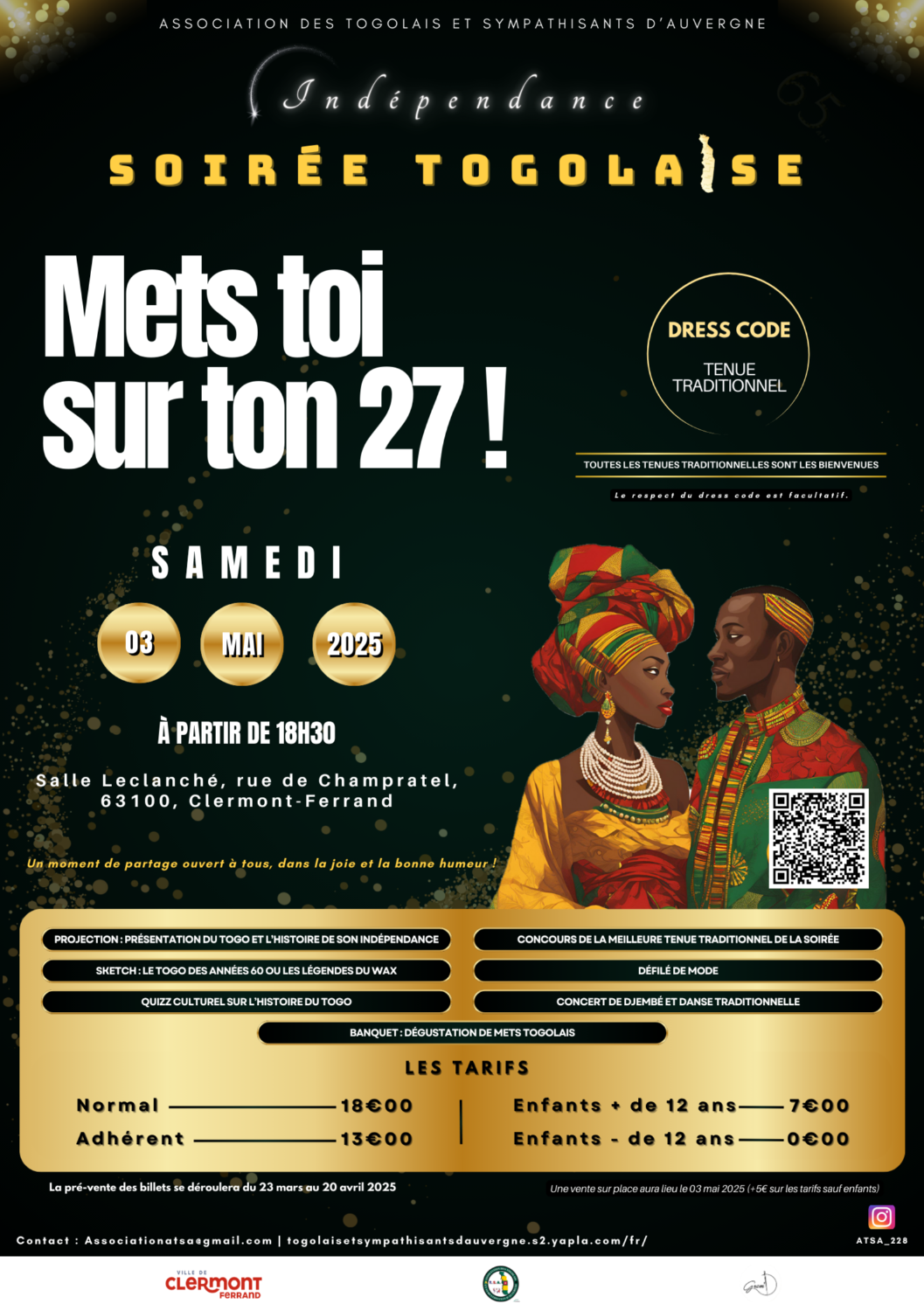 Indépendance – Soirée togolaise
