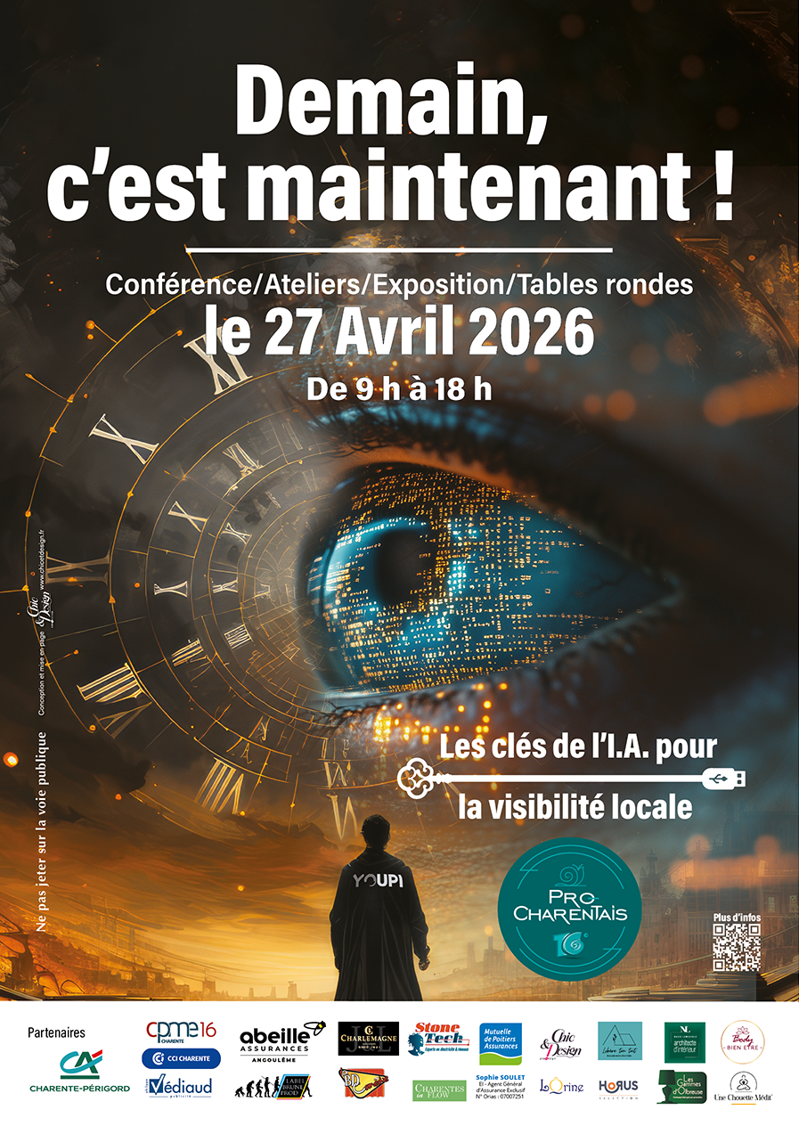 DEMAIN C'EST MAINTENANT √  Conférence sur l'Intelligence Artificielle & Google Local