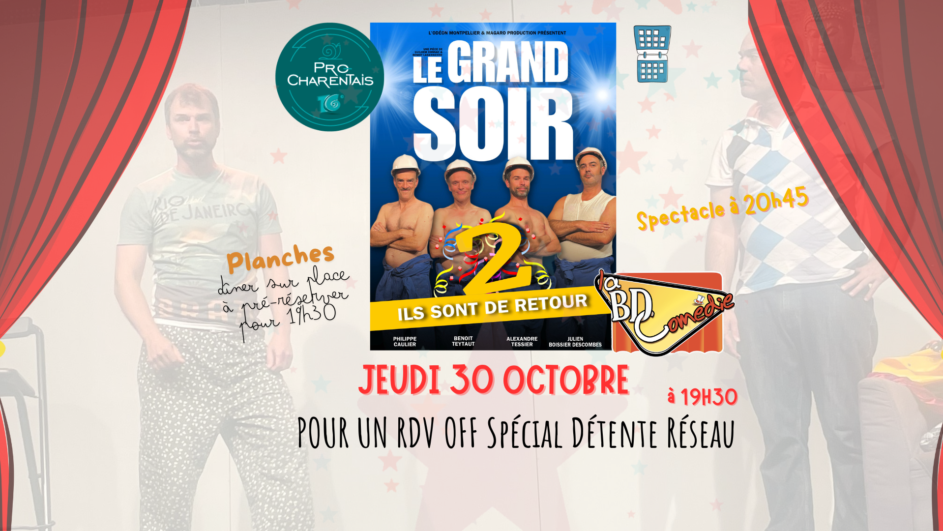 Rdv OFF Pro16 - PLACES SPECTACLES BD COMÉDIE 