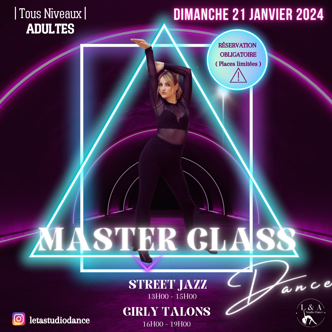 MASTER CLASS JANVIER 2024