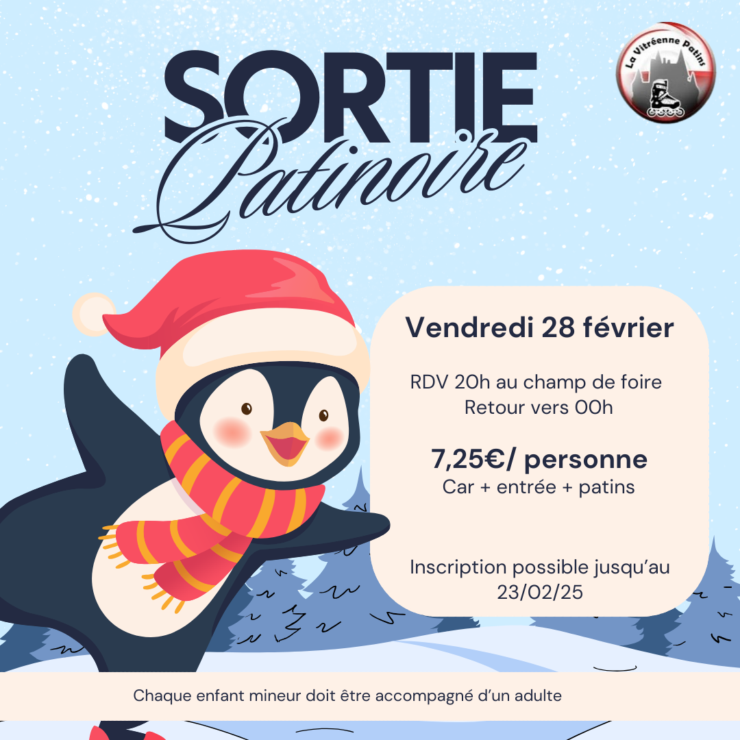 Sortie patinoire 2025