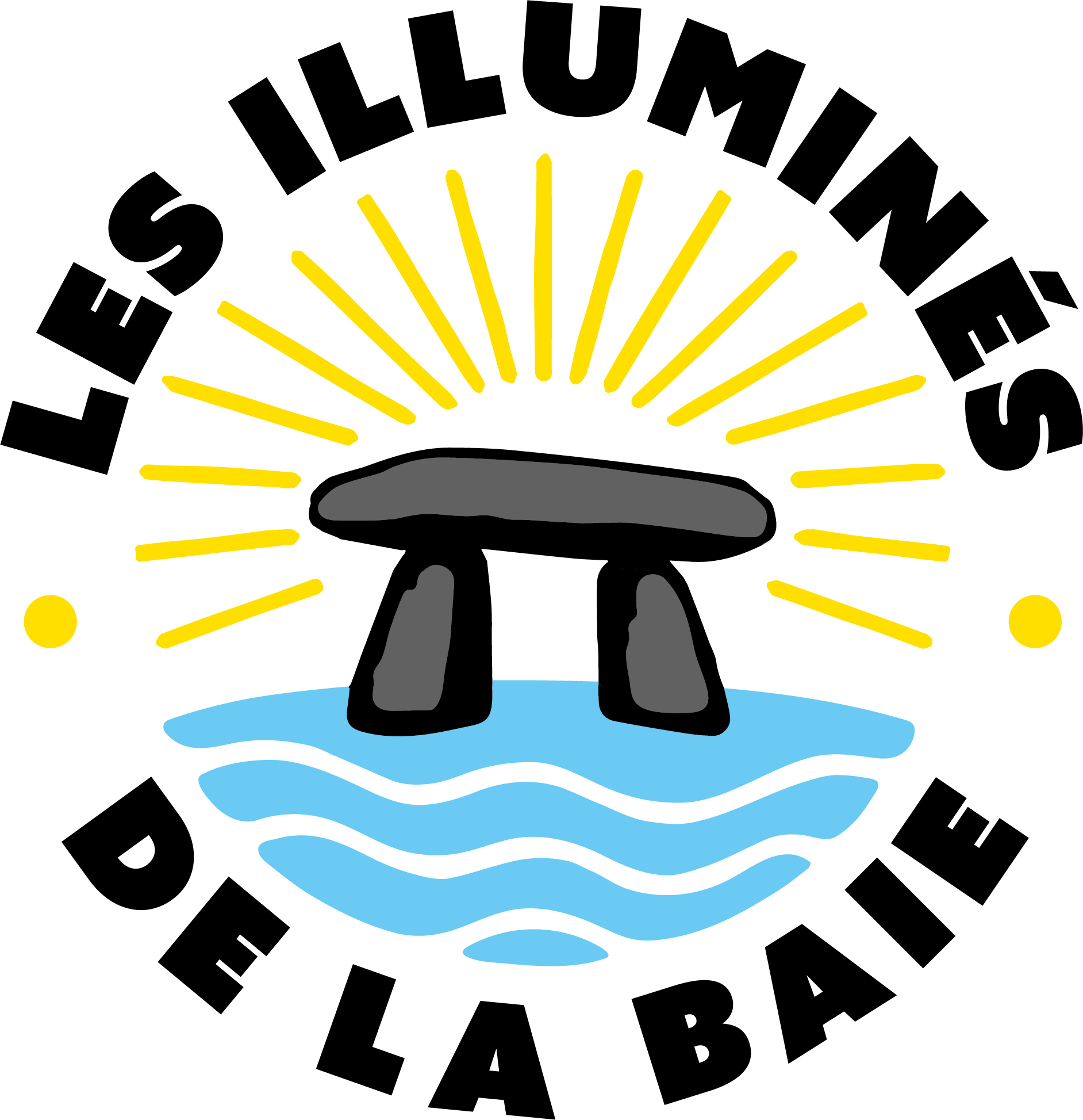Logo les illuminés de la baie