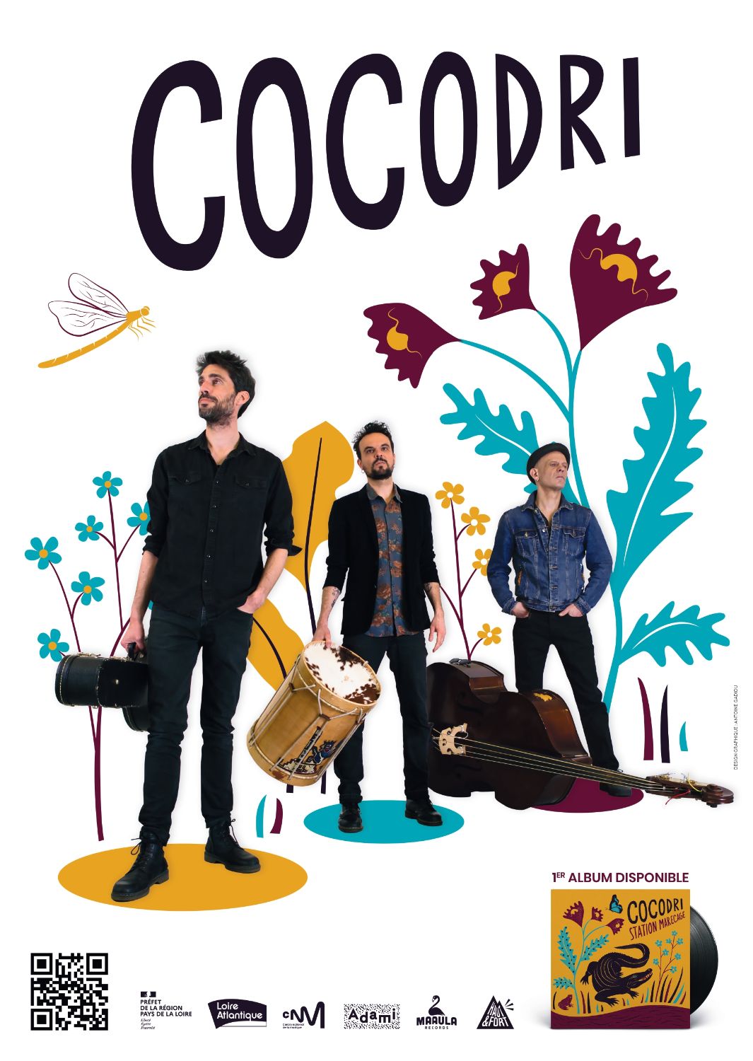 Concert Cocodri Samedi 6 décembre à 20h30