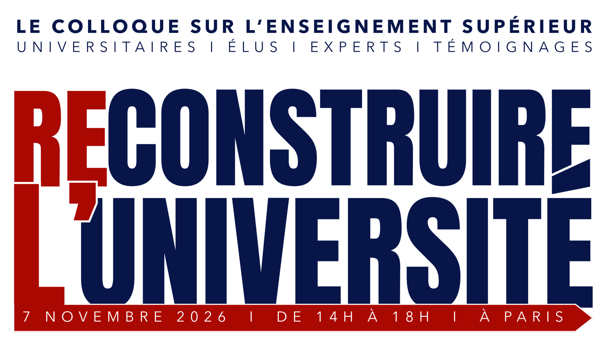 Grand Colloque sur l'Enseignement supérieur