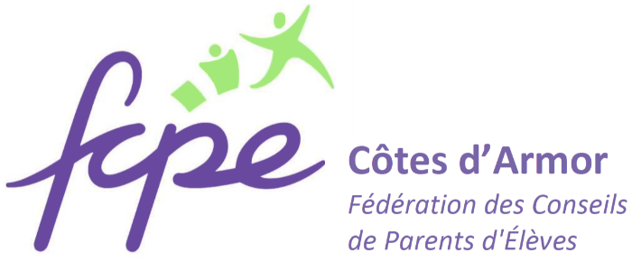 Logo FCPE Conseil Départemental des Parents d'Elèves des Côtes d'Armor