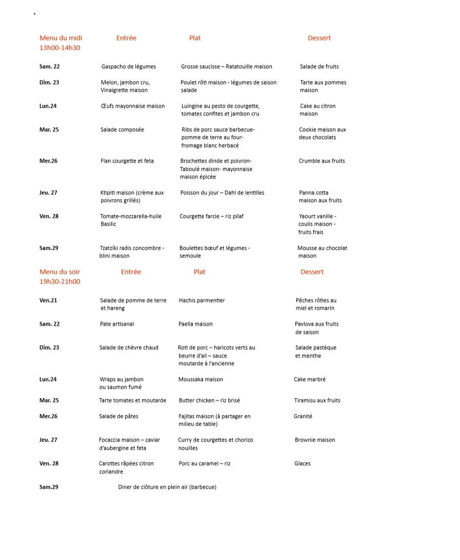 menu 2026