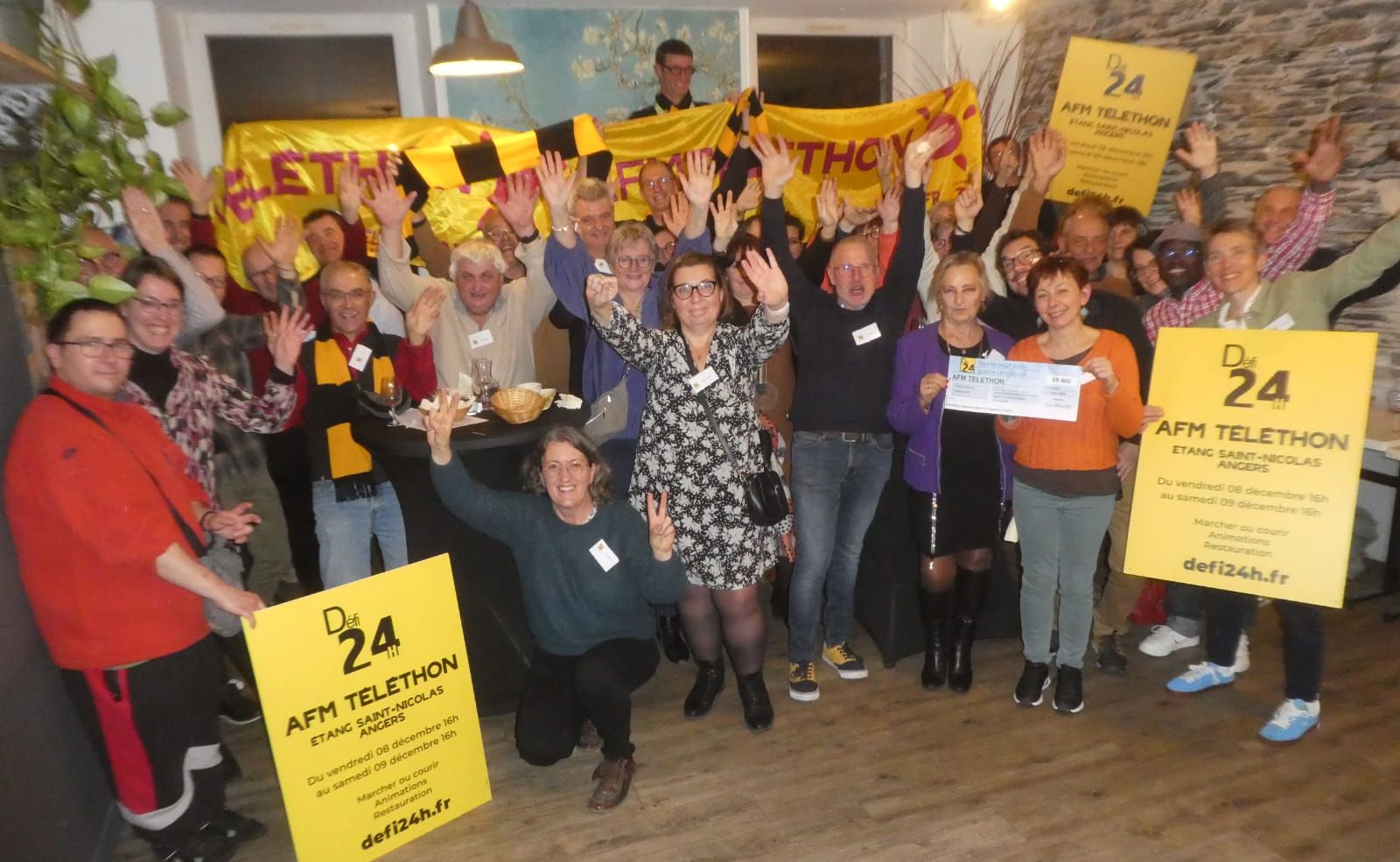 Soirée des bénévoles du Défi 24H