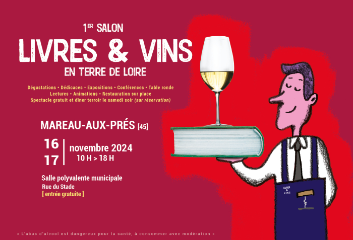 Logo Association LIVRES ET VINS EN TERRE DE LOIRE