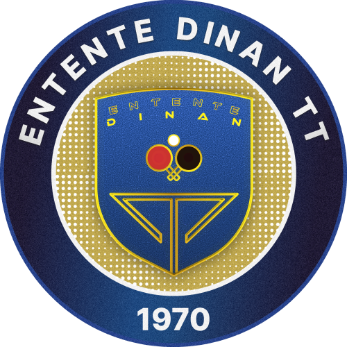 Logo Entente Dinannaise de Tennis de Table