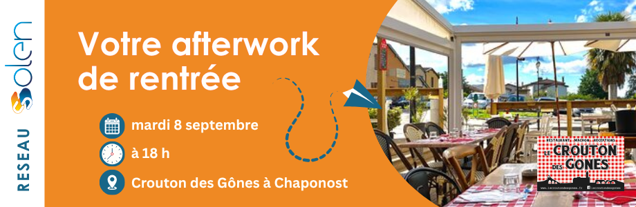 Afterwork de rentrée 08/09/2026