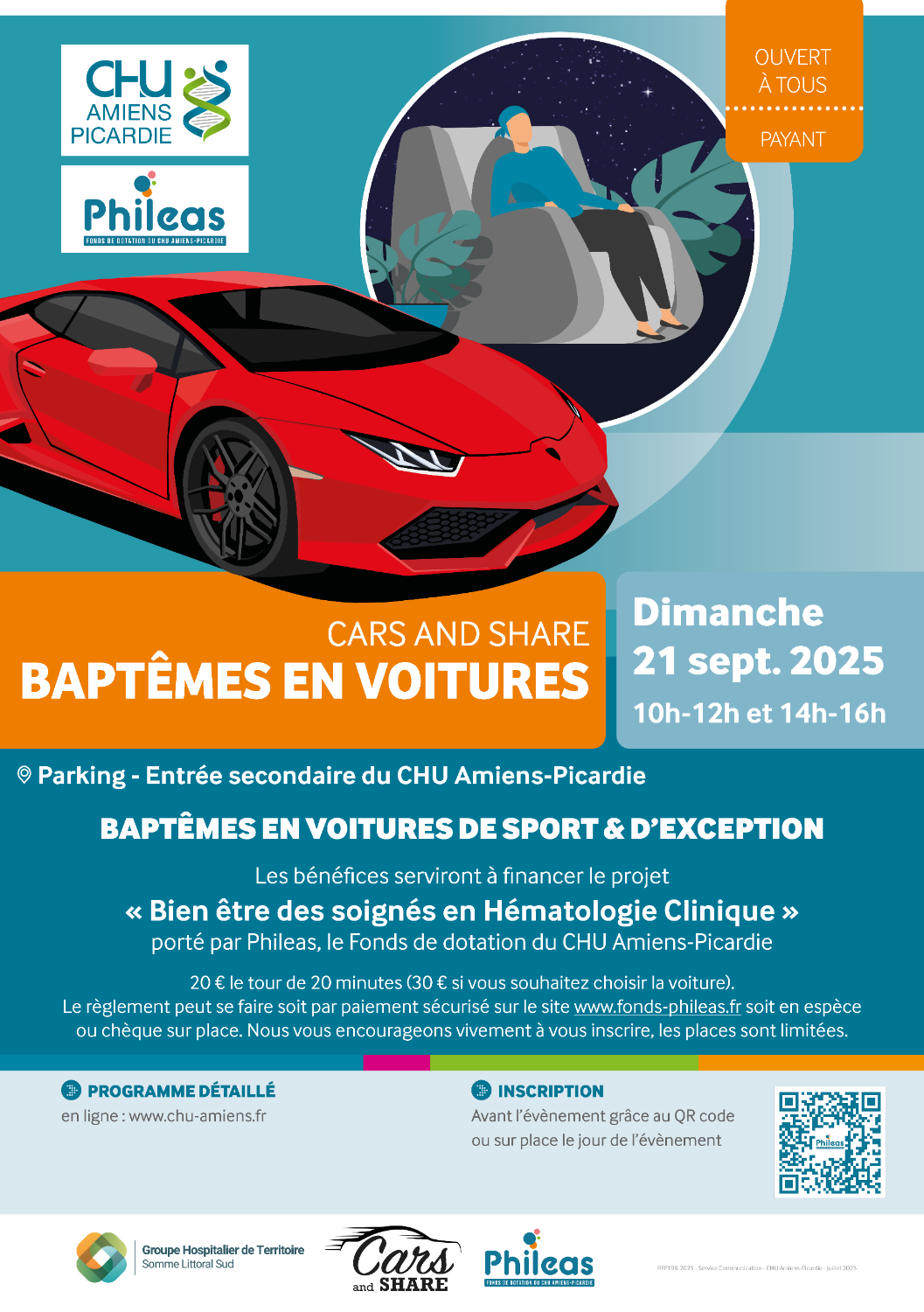 CARS & SHARE - Baptêmes en voitures