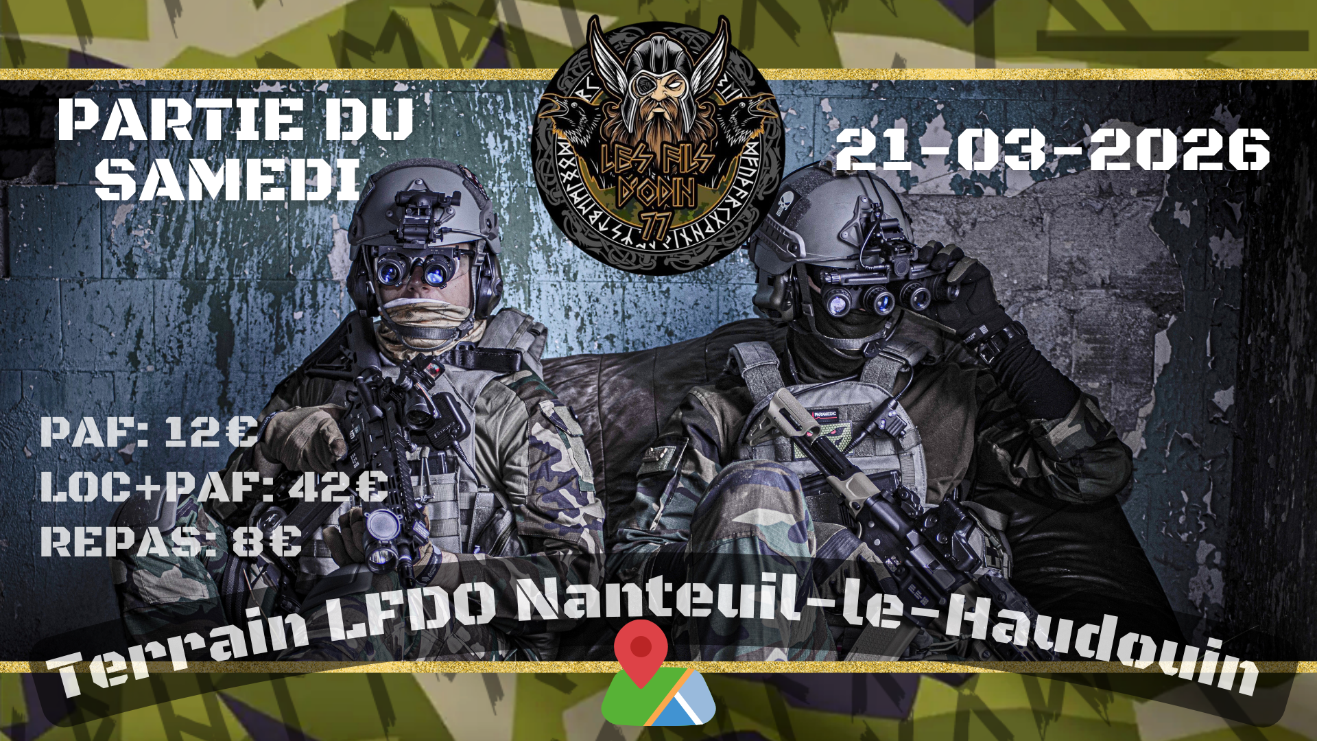 Partie du samedi 21/03/2026