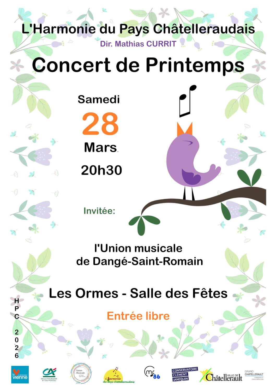 Concert de printemps Grand Châtellerault (Session 1)