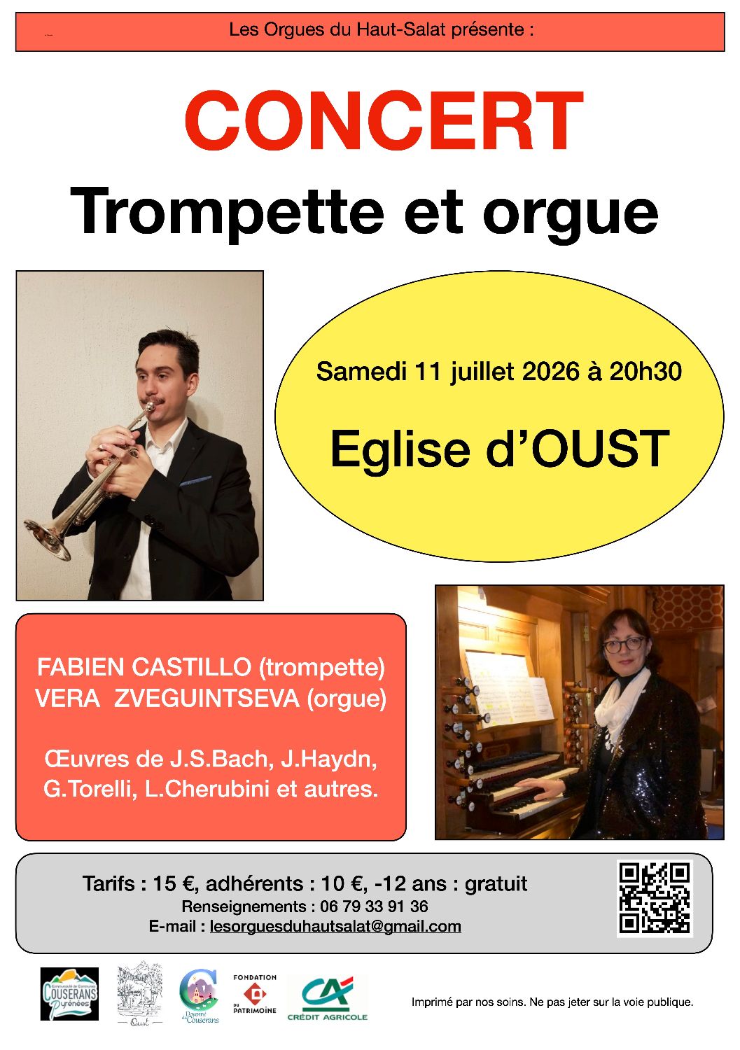 Concert Orgue et Trompette