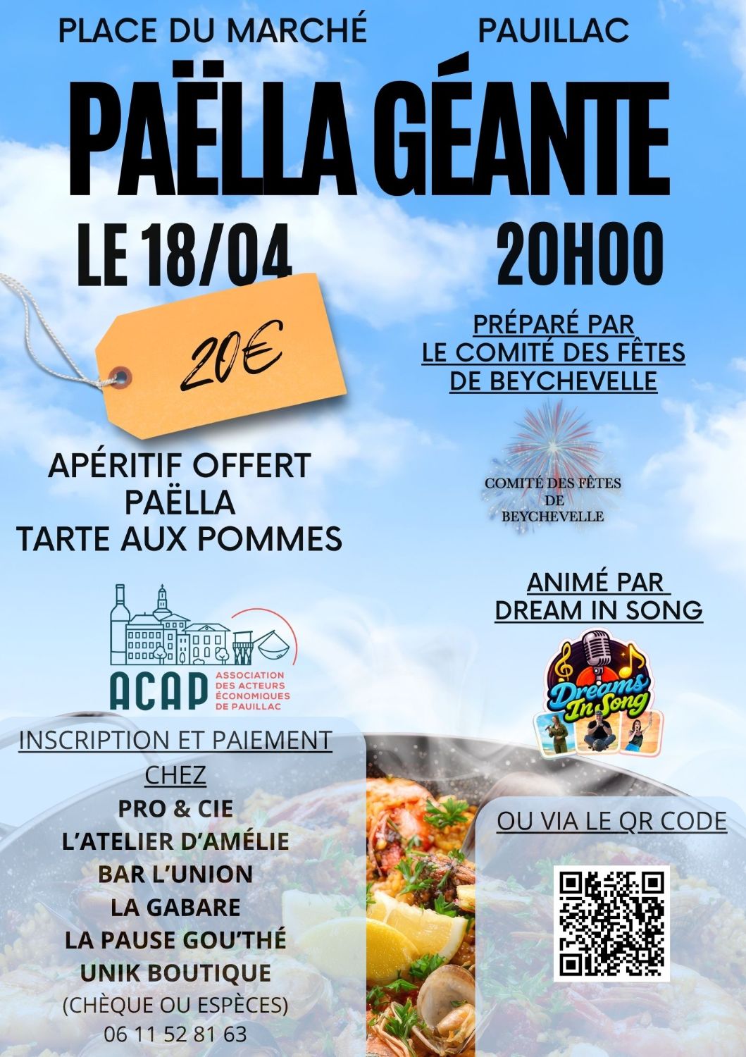 REPAS FOIRE DE PRINTEMPS