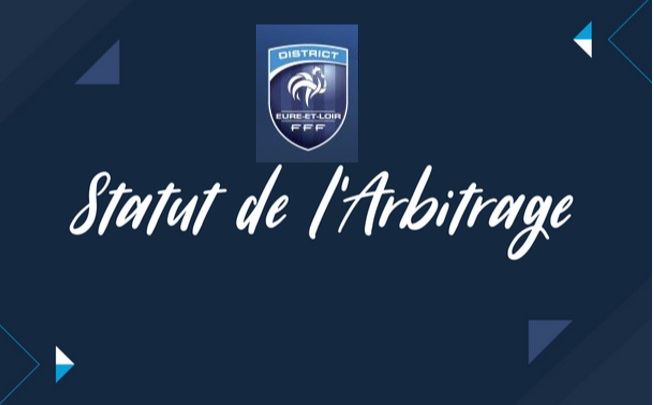 Statut de l'Arbitrage