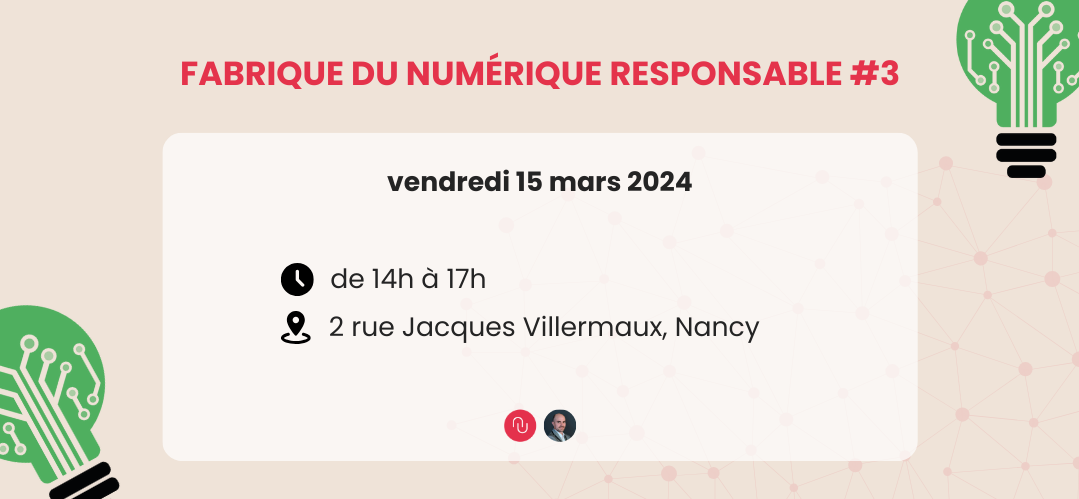 Fabrique du Numérique Responsable #3