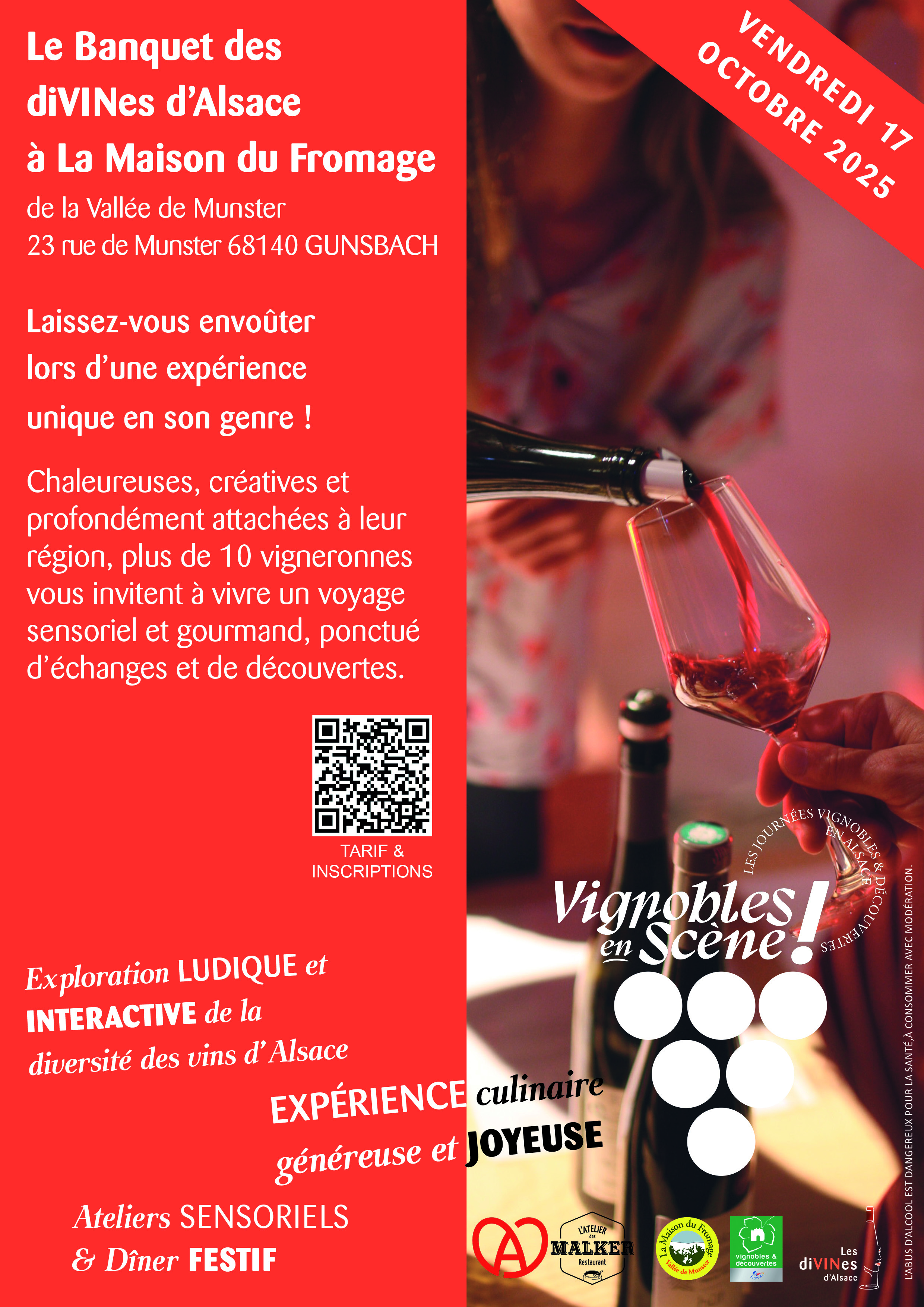 Banquet des diVINes d'Alsace