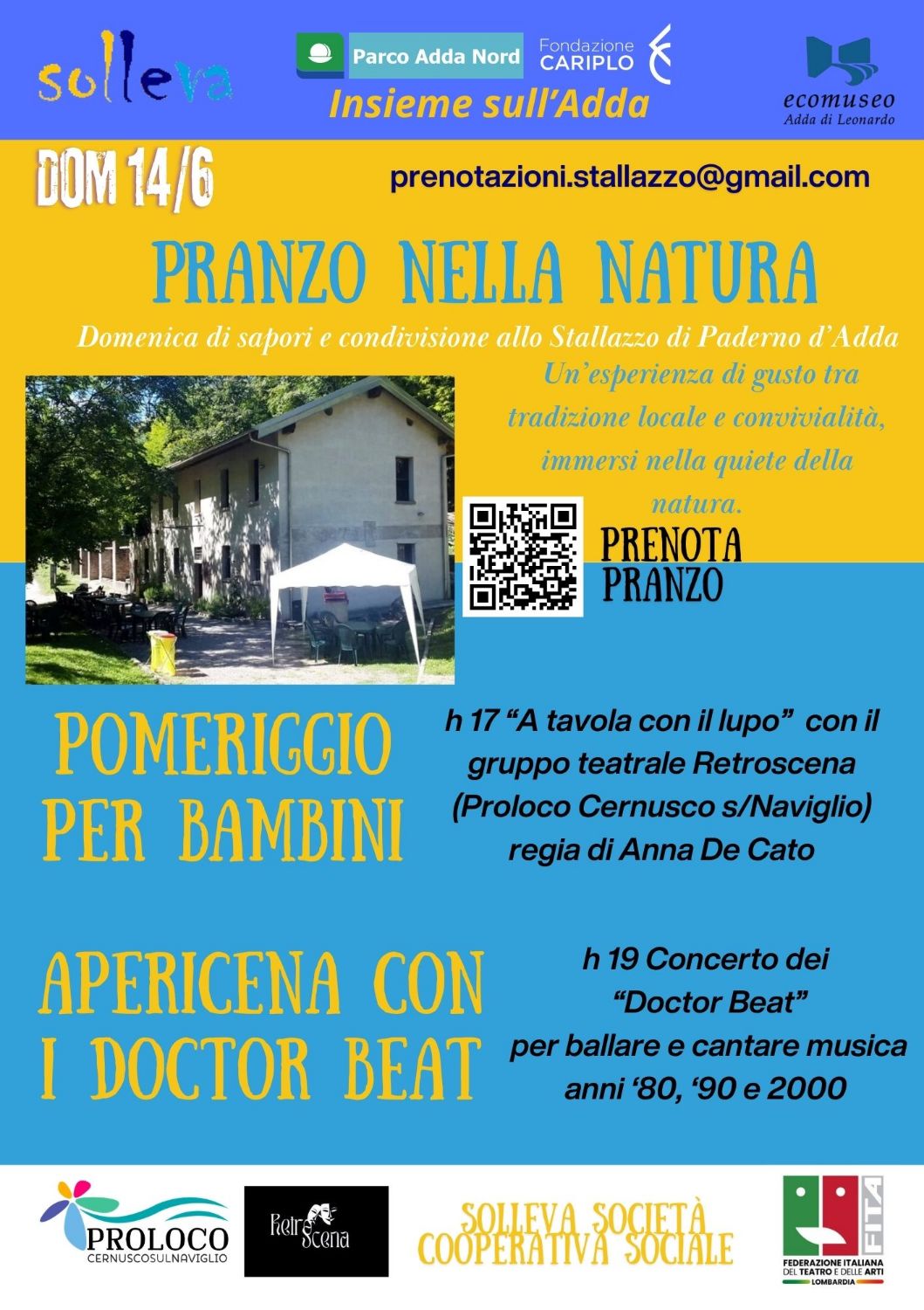 14/6  Pranzo domenicale allo Stallazzo