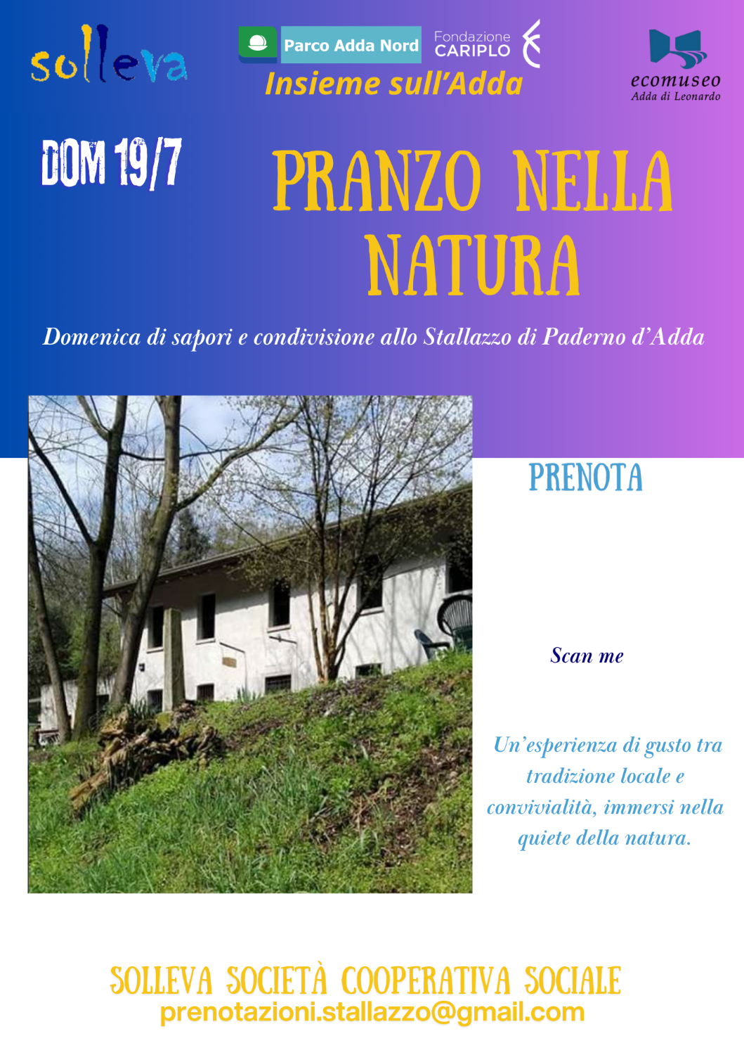 19/7  Pranzo domenicale allo Stallazzo