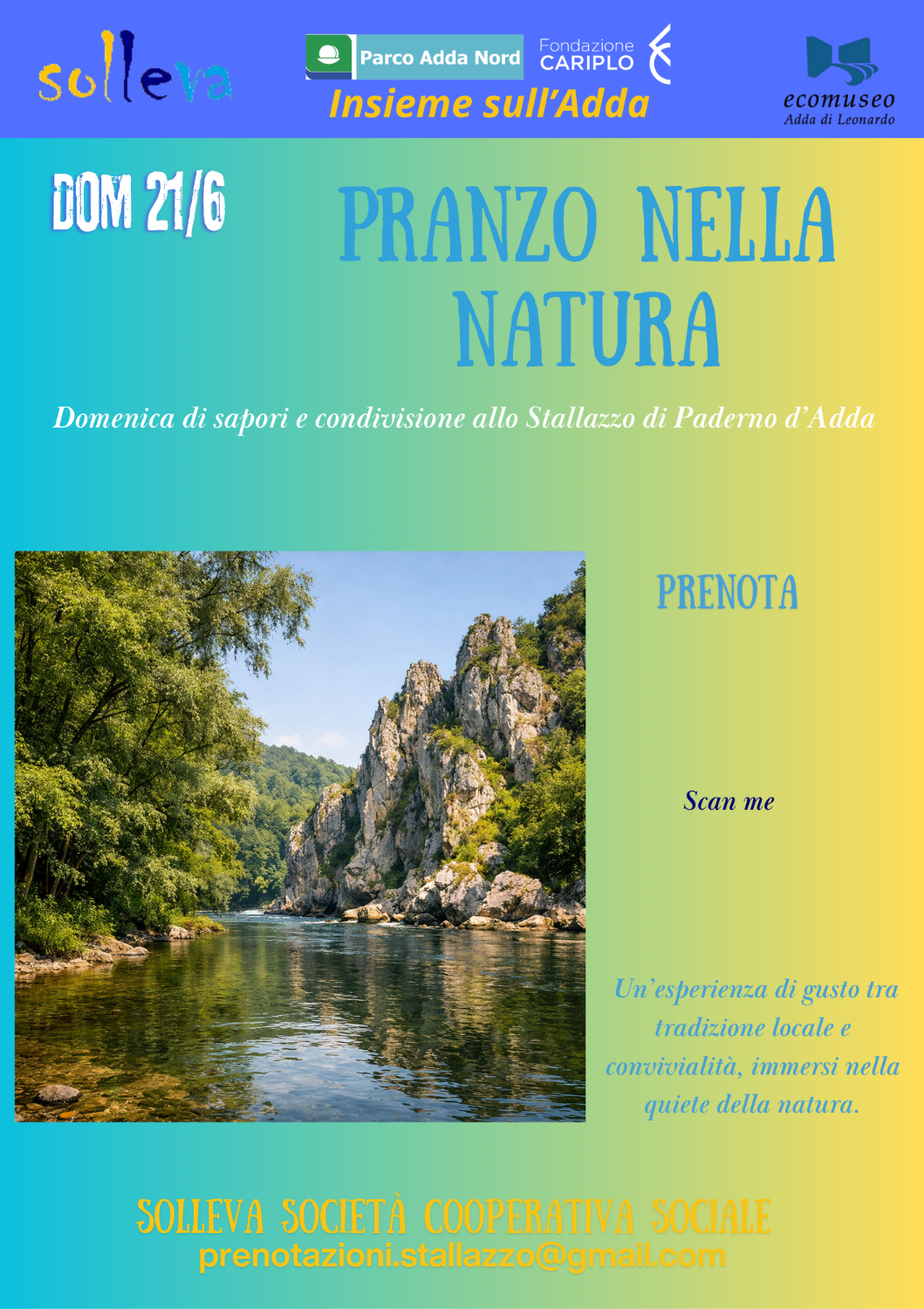 21/6  Pranzo domenicale allo Stallazzo