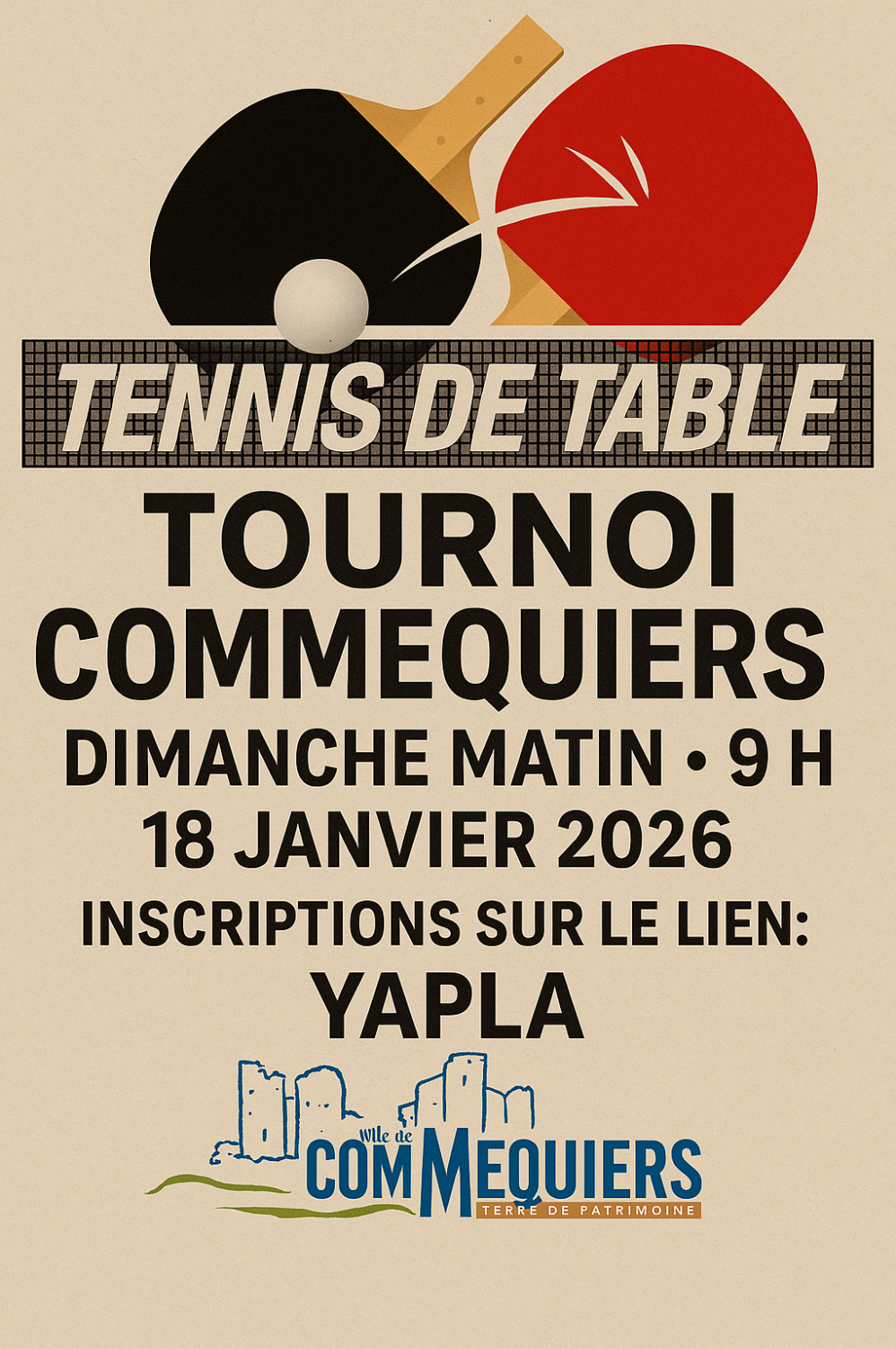 Tournoi Interne du Club de Commequiers