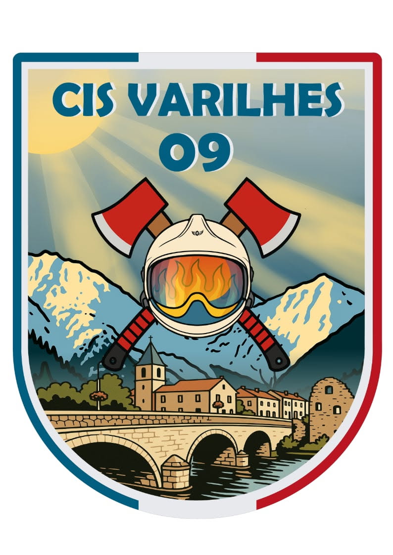 Logo Amicale des Sapeurs-Pompiers Volontaires de Varilhes