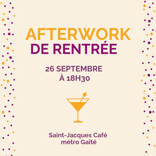 Afterwork de rentrée