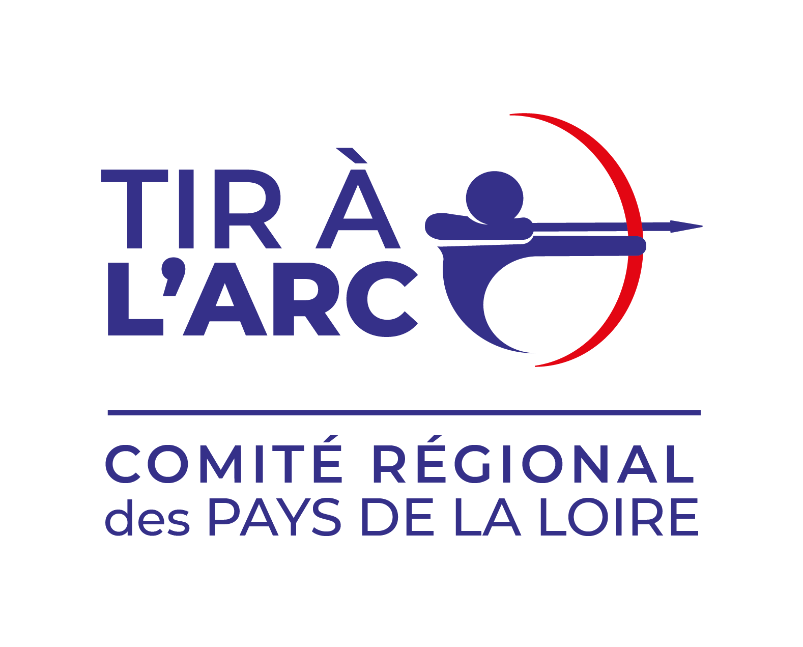 Logo Comité Régional des Pays de la Loire de Tir à l'Arc