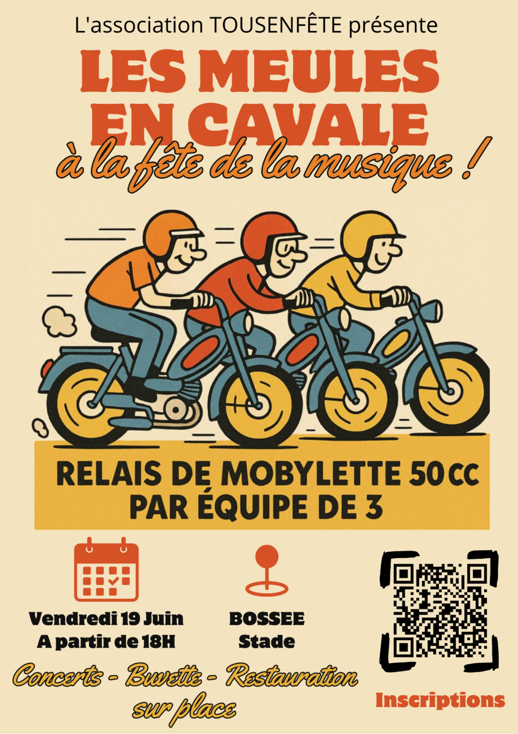 Les meules en cavale - à la fête de la musique