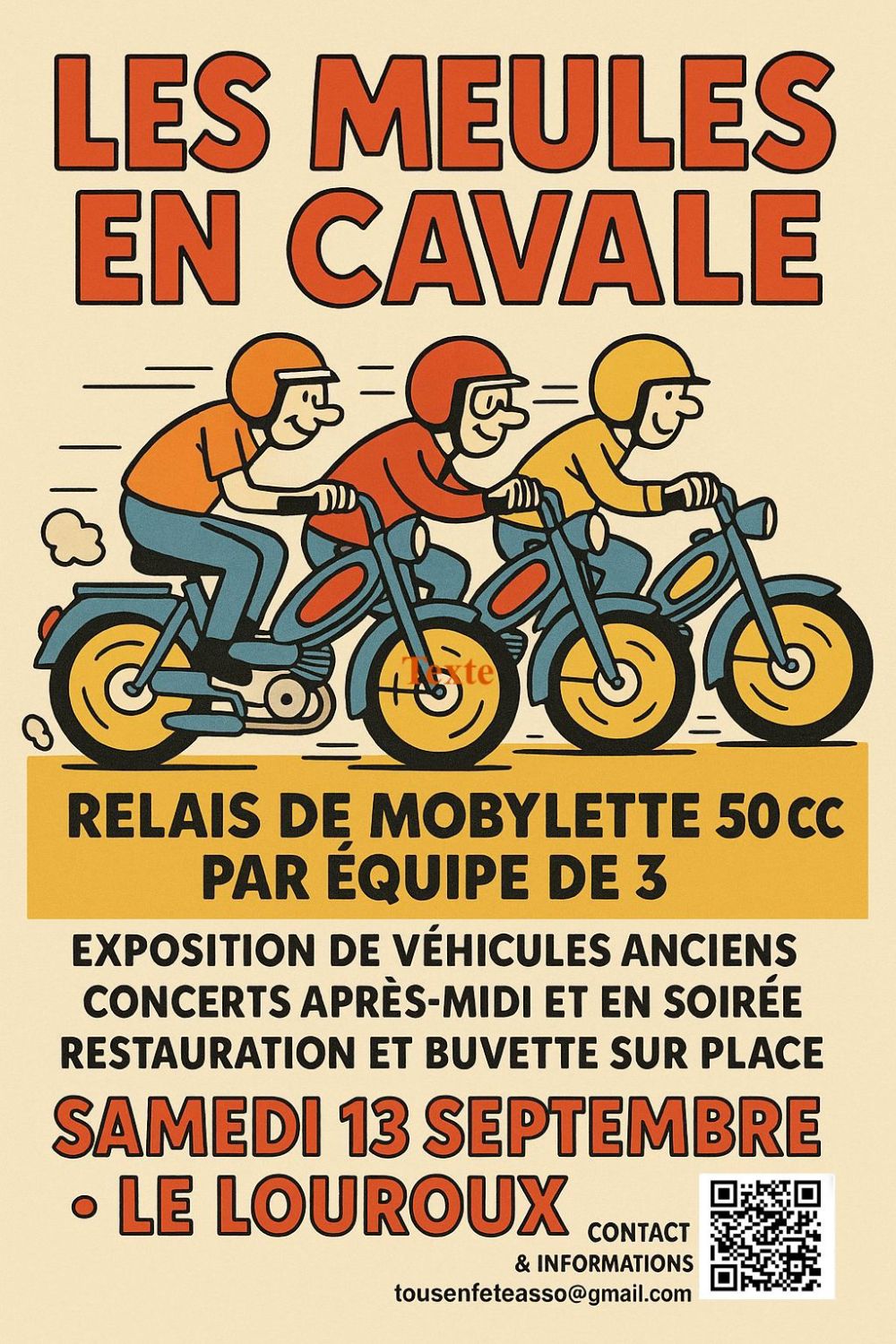 Les meules en cavale