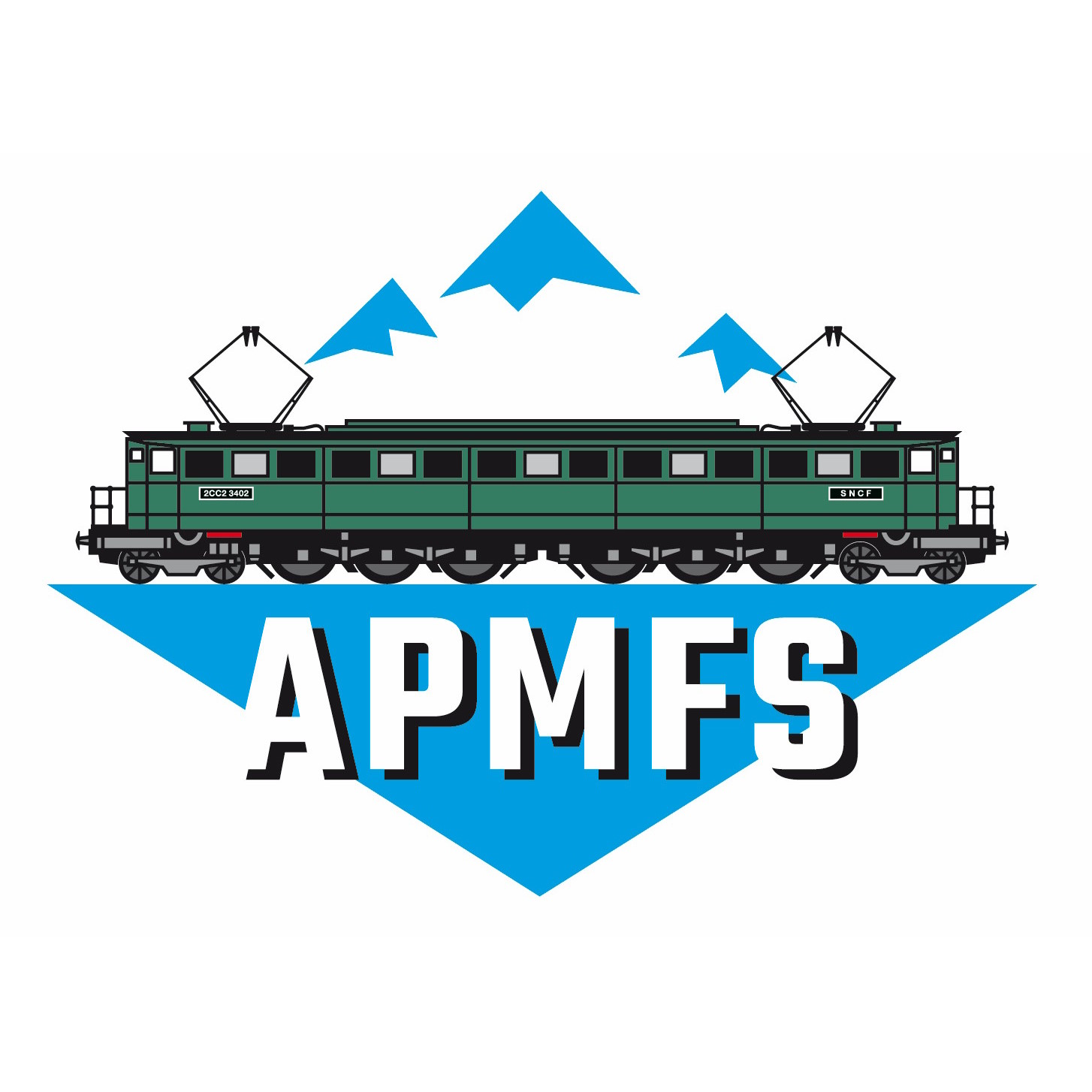 Logo Association pour la Préservation du Matériel Ferroviaire Savoyard