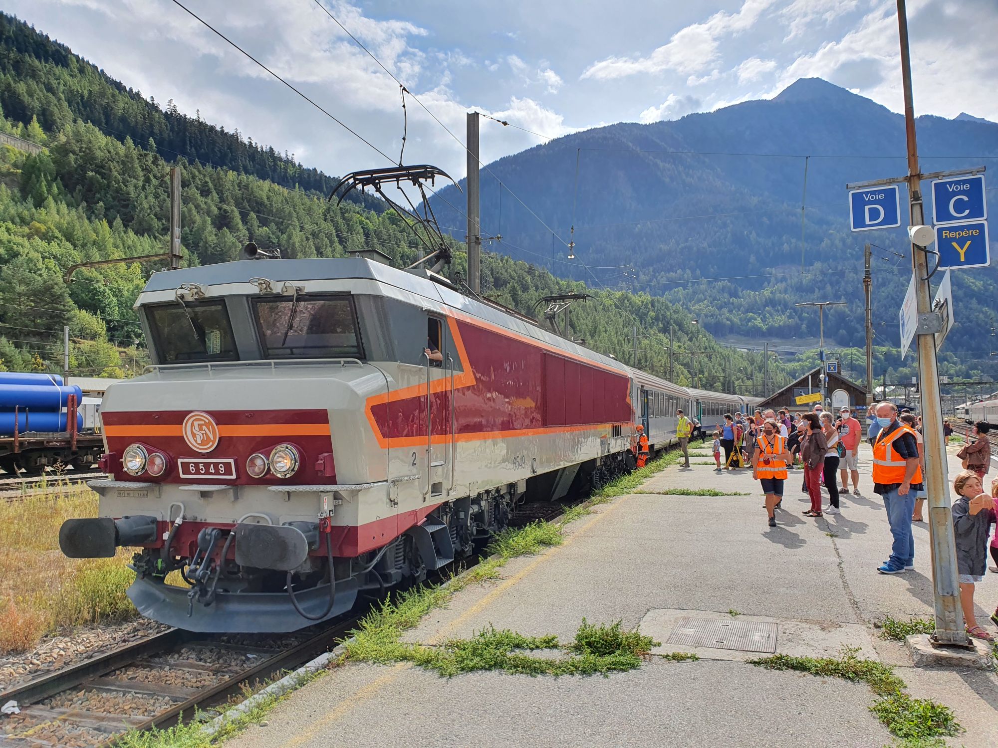 Voyage en train historique de Chambéry à Modane n°801355
