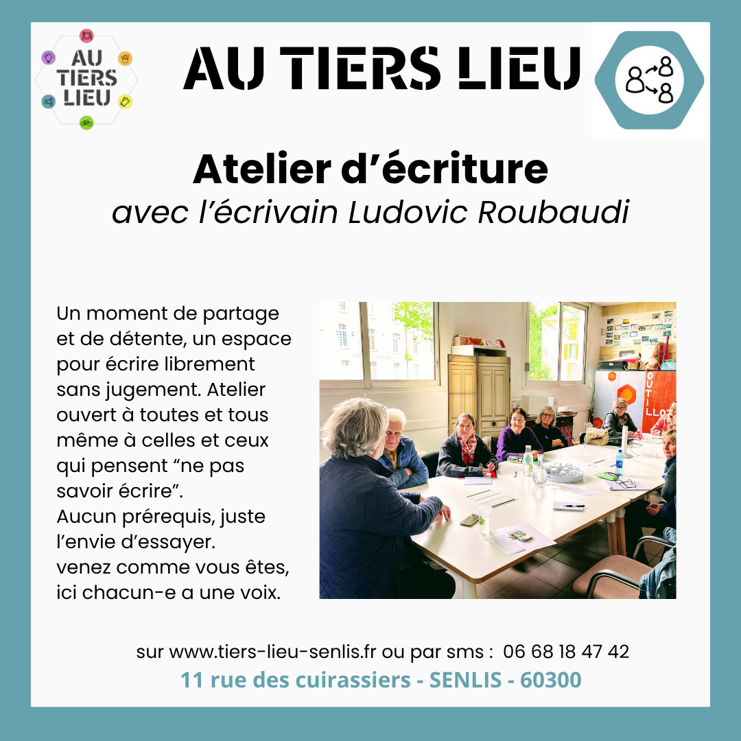 23 septembre - Atelier d'écriture