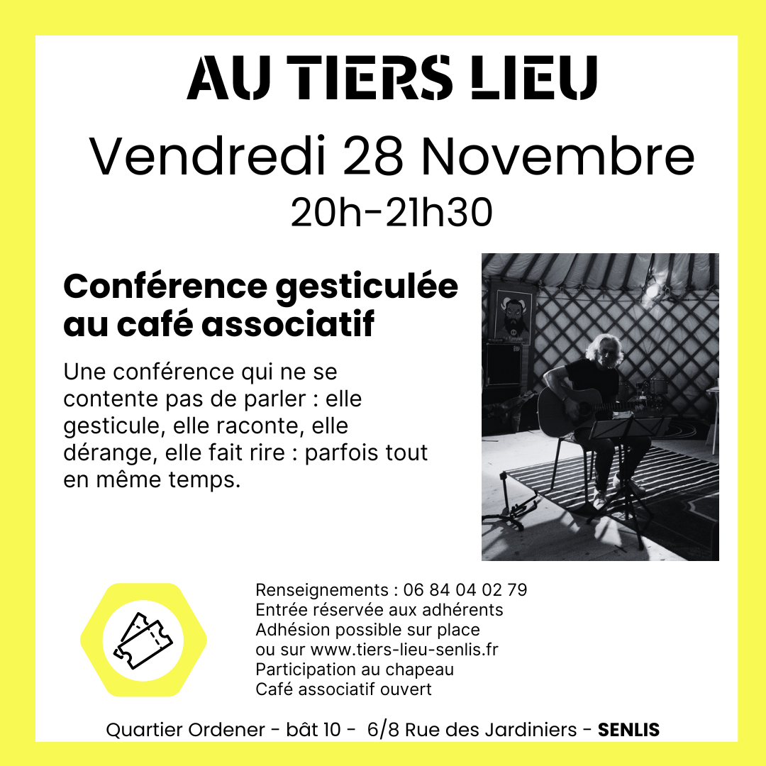28 novembre- conférence gesticulée