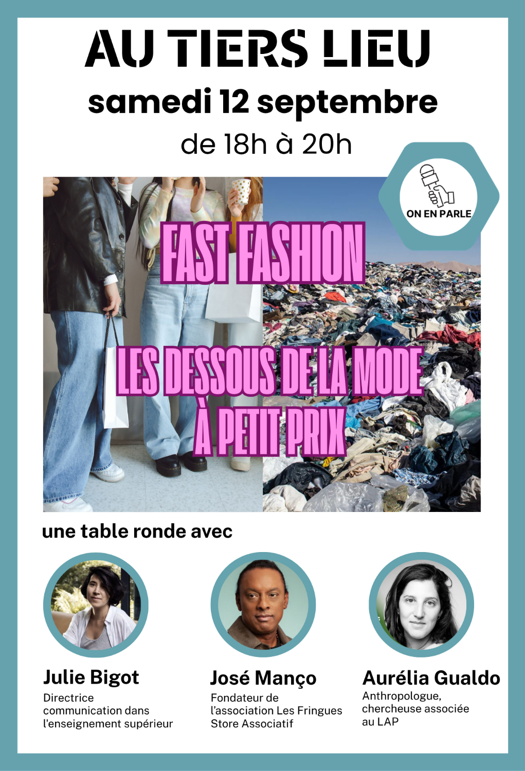 12 septembre - FAST FASHION, les dessous de la mode à petit prix