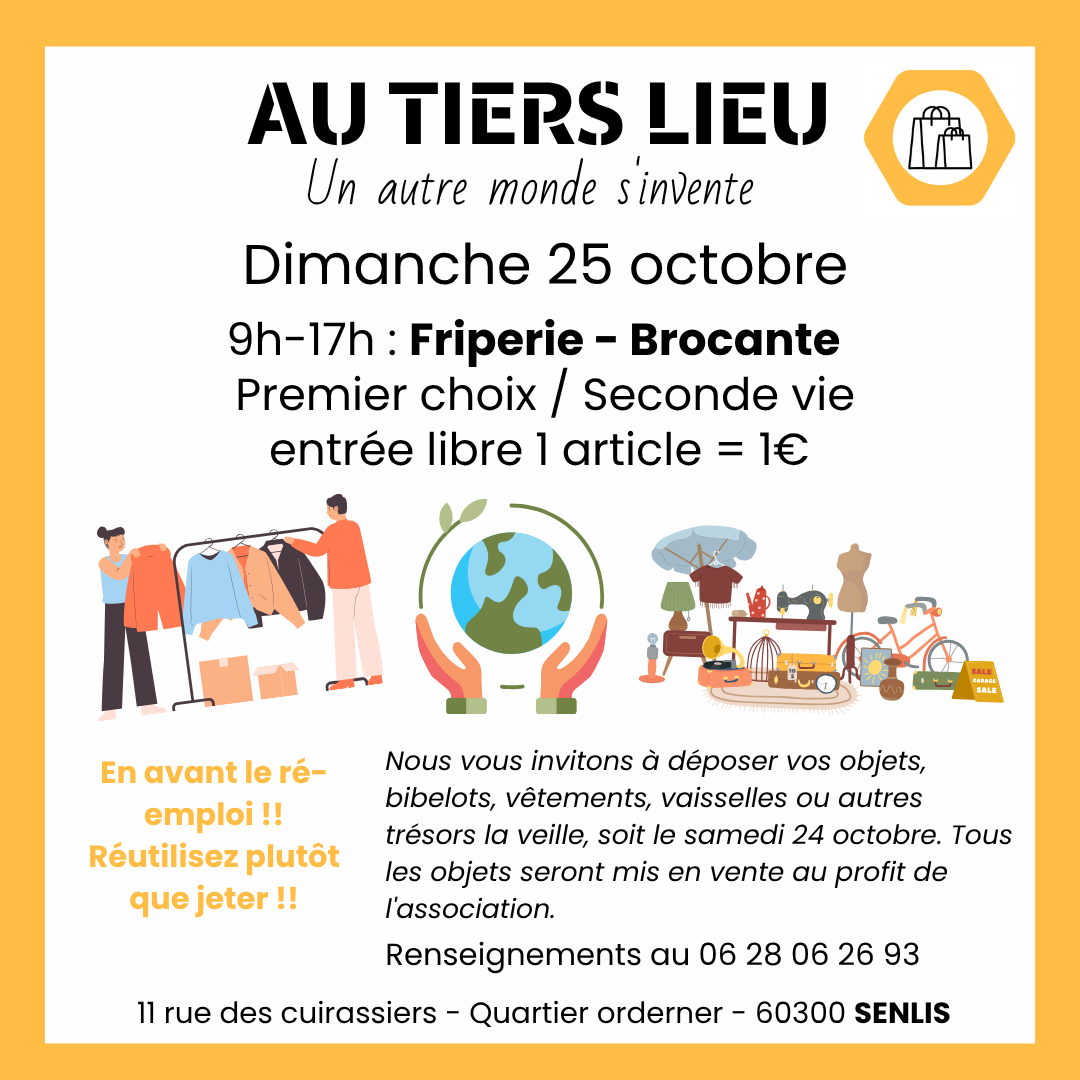 25 octobre - FRIPERIE