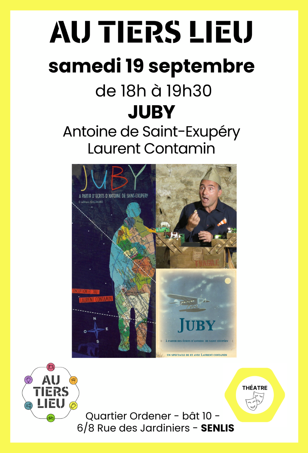 19 septembre - JUBY - Antoine de Saint-Exupéry / Laurent Contamin