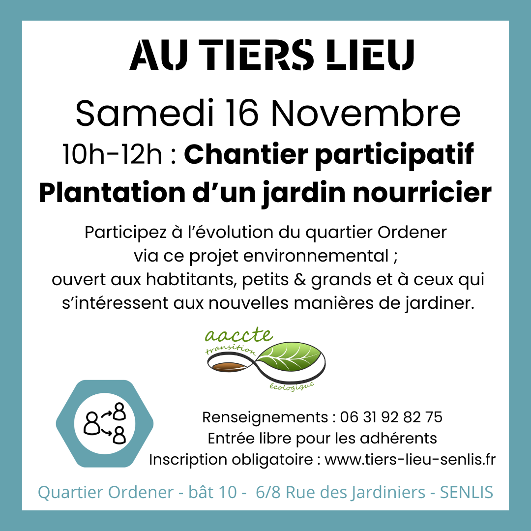 Chantier participatif : plantation d'un jardin nourricier