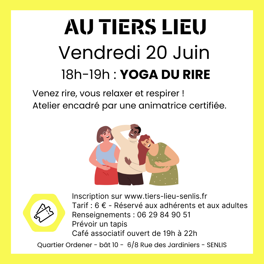 20 JUIN : Yoga du rire !
