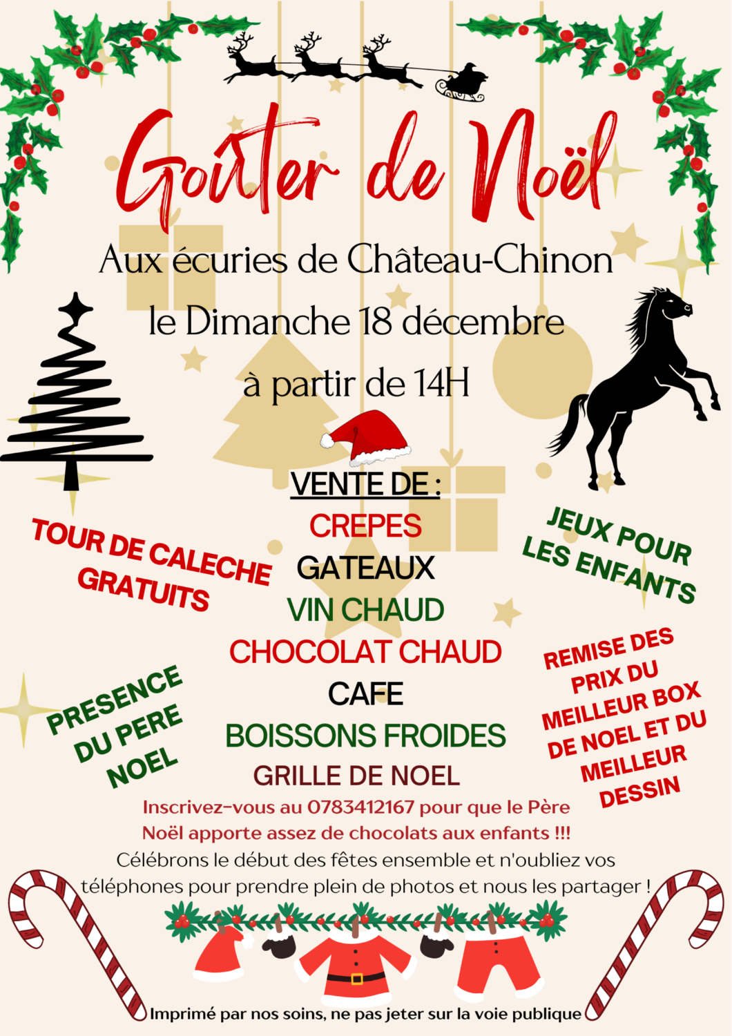 Goûter de Noël