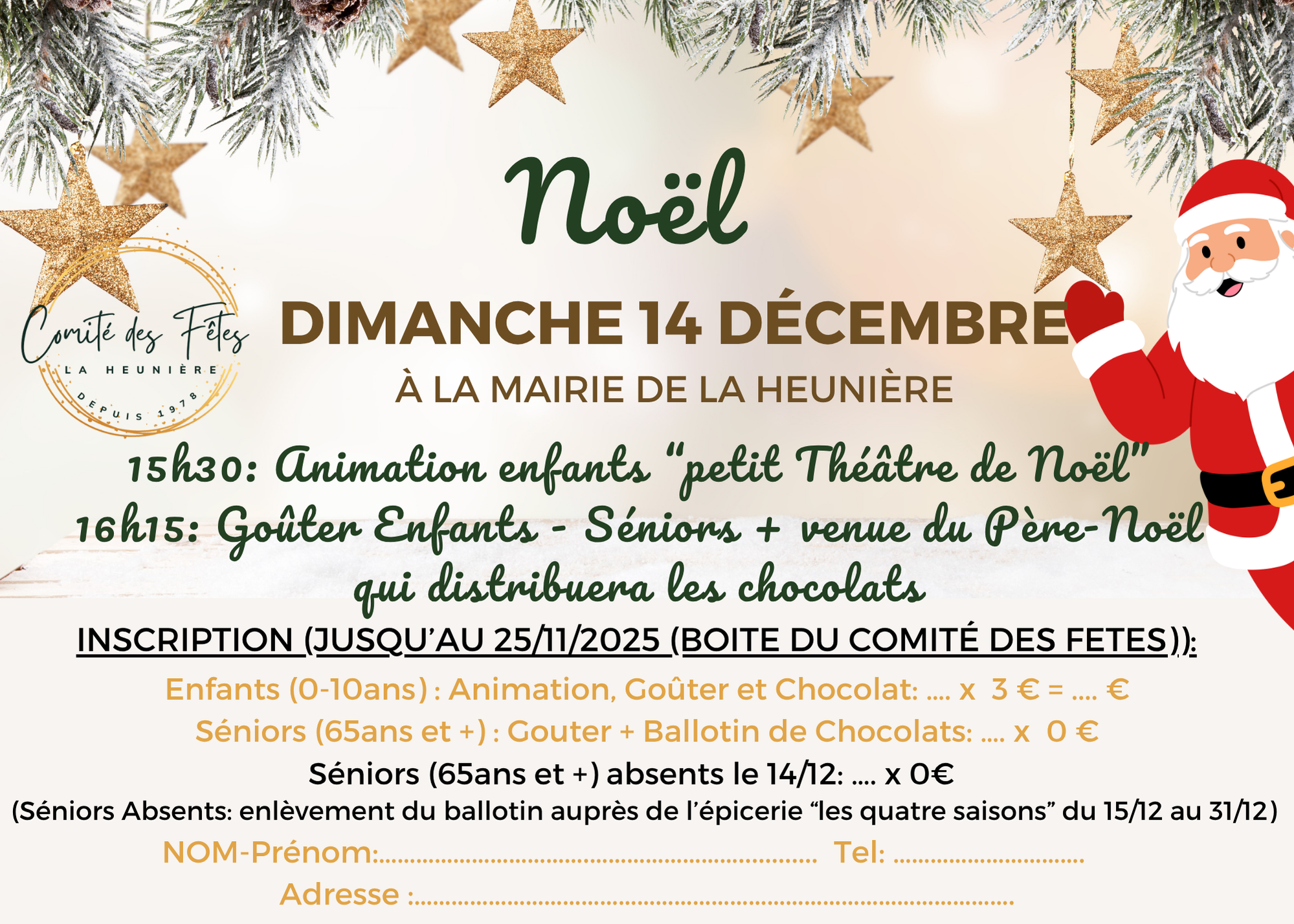 Noël intergénérationnel 2025