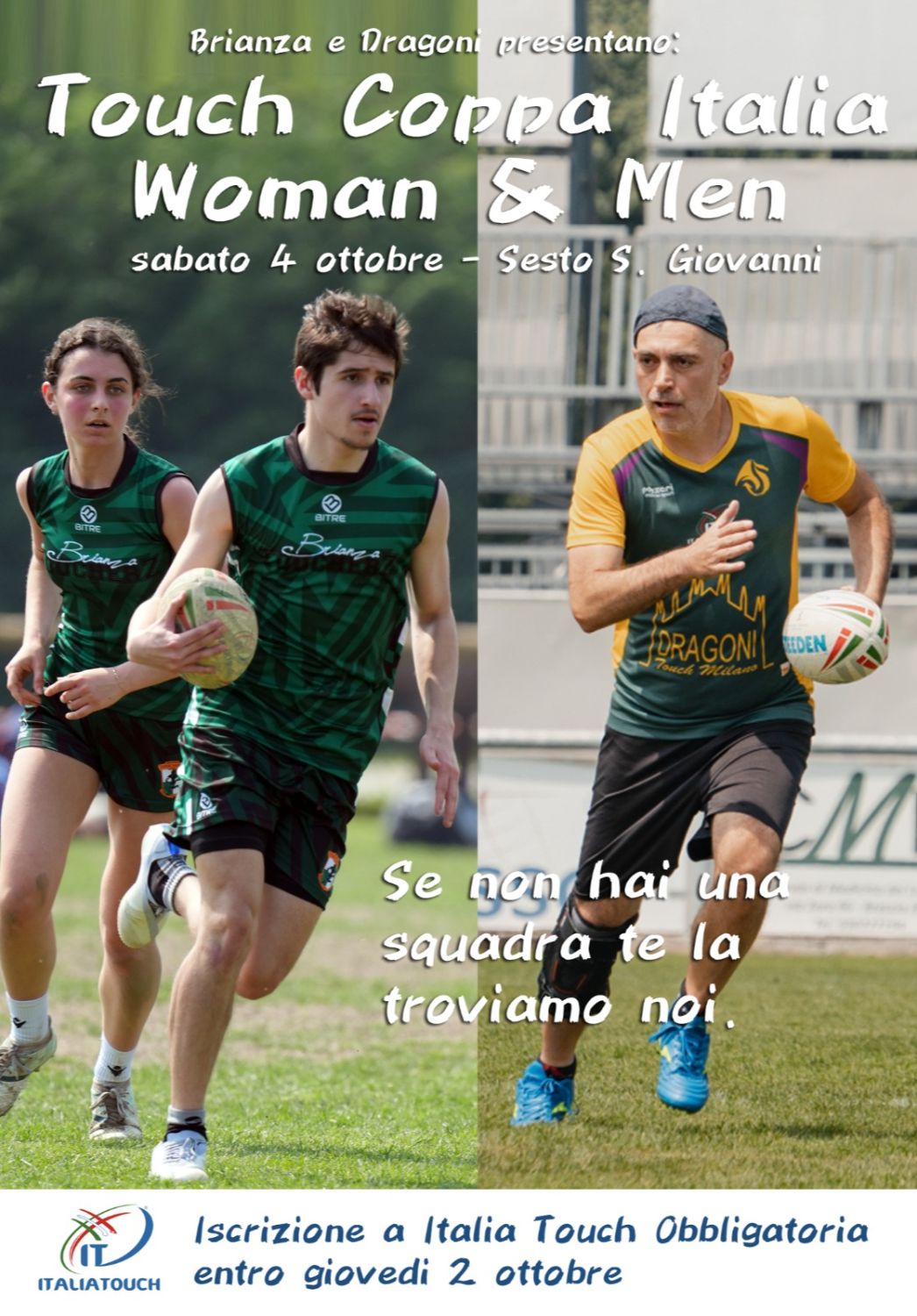 Coppa Italia Nord-Ovest. Men/Women