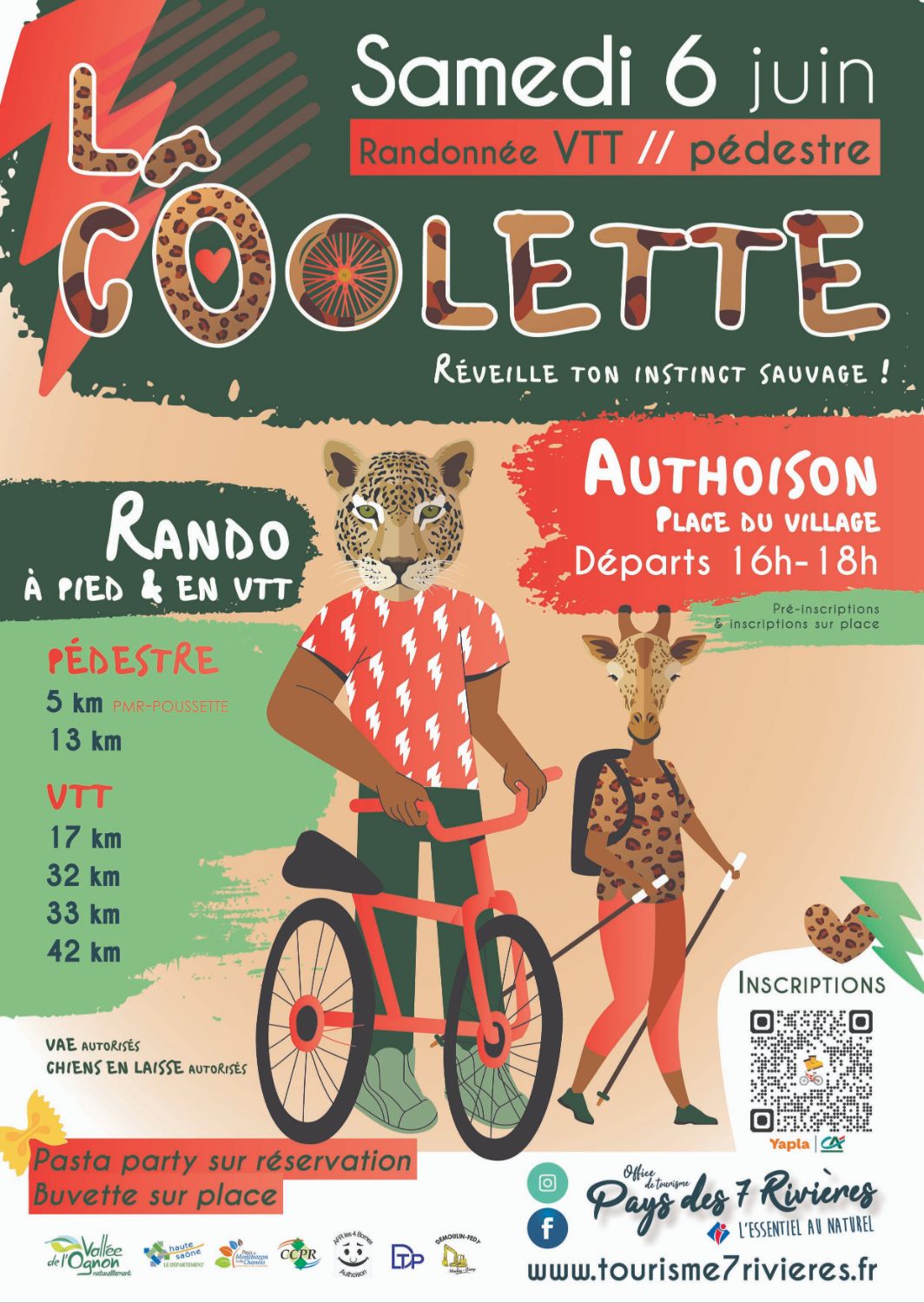 2026 - La Coolette, randonnée VTT et pédestre à Authoison