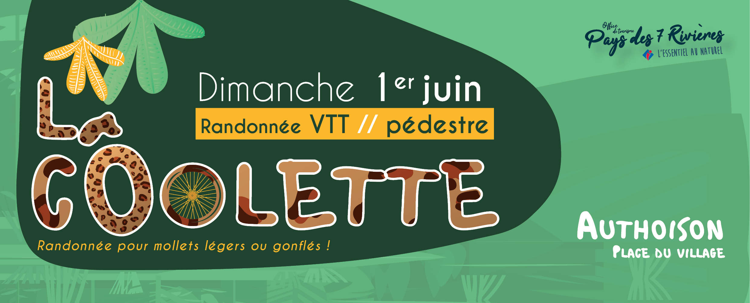 2025 - La Coolette, randonnée VTT et pédestre à Authoison