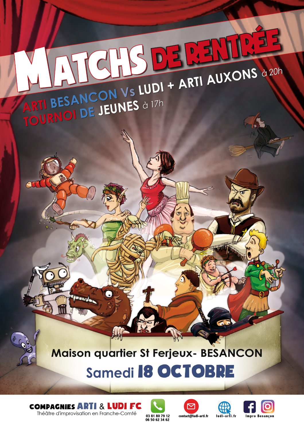 MATCH D'IMPROVISATION DE RENTREE - adultes